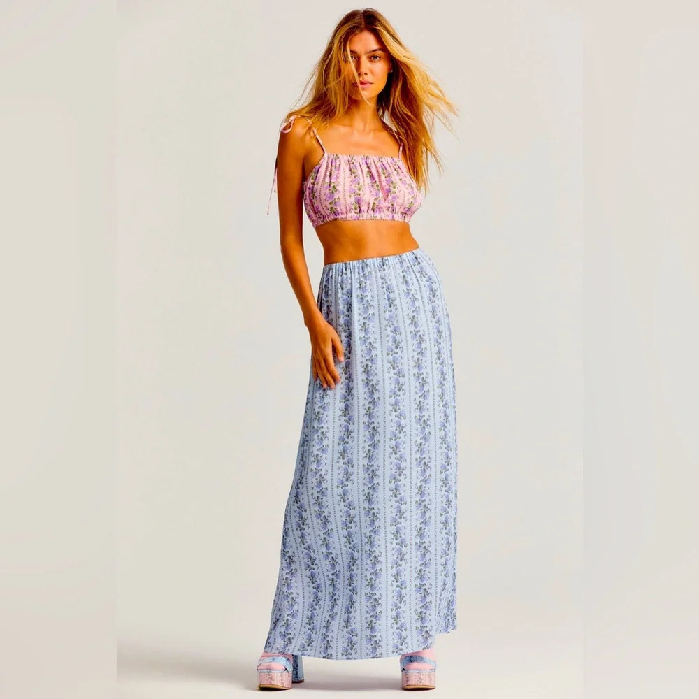 Loveshackfancy Jamila Maxi Skirt